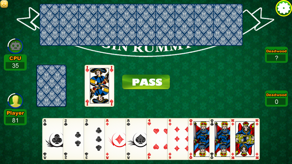 Gin Rummy Pabroton स्क्रीनशॉट 1