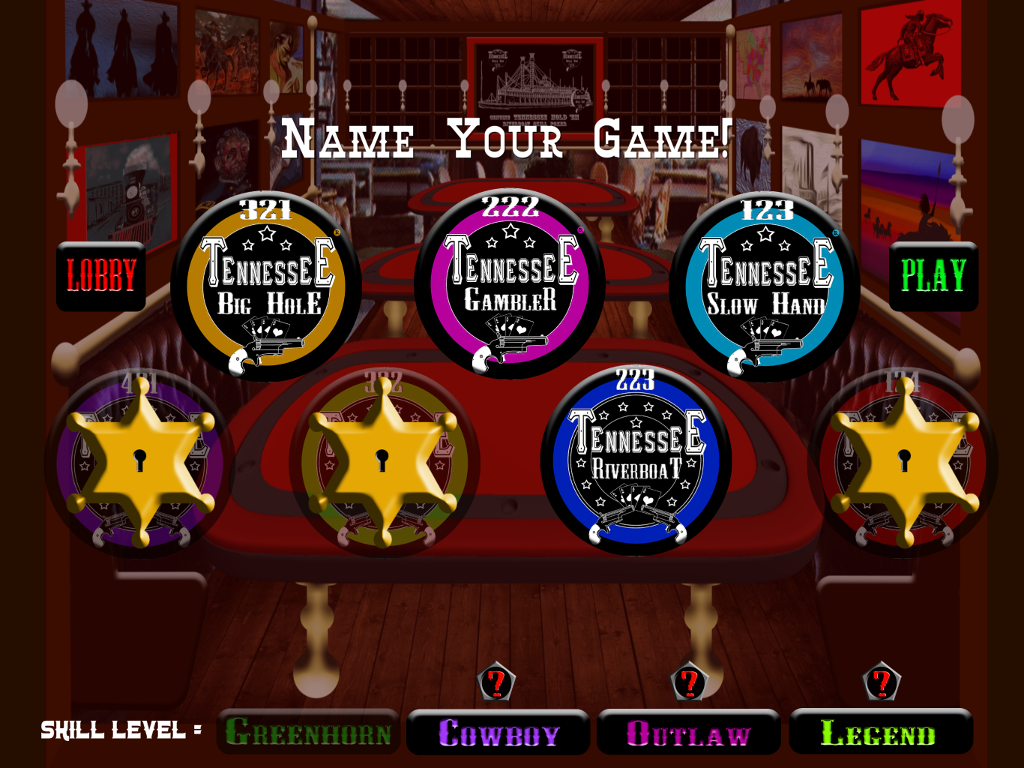 TENNESSEE HOLD 'EM - Skill Poker Tournaments 螢幕截圖 1