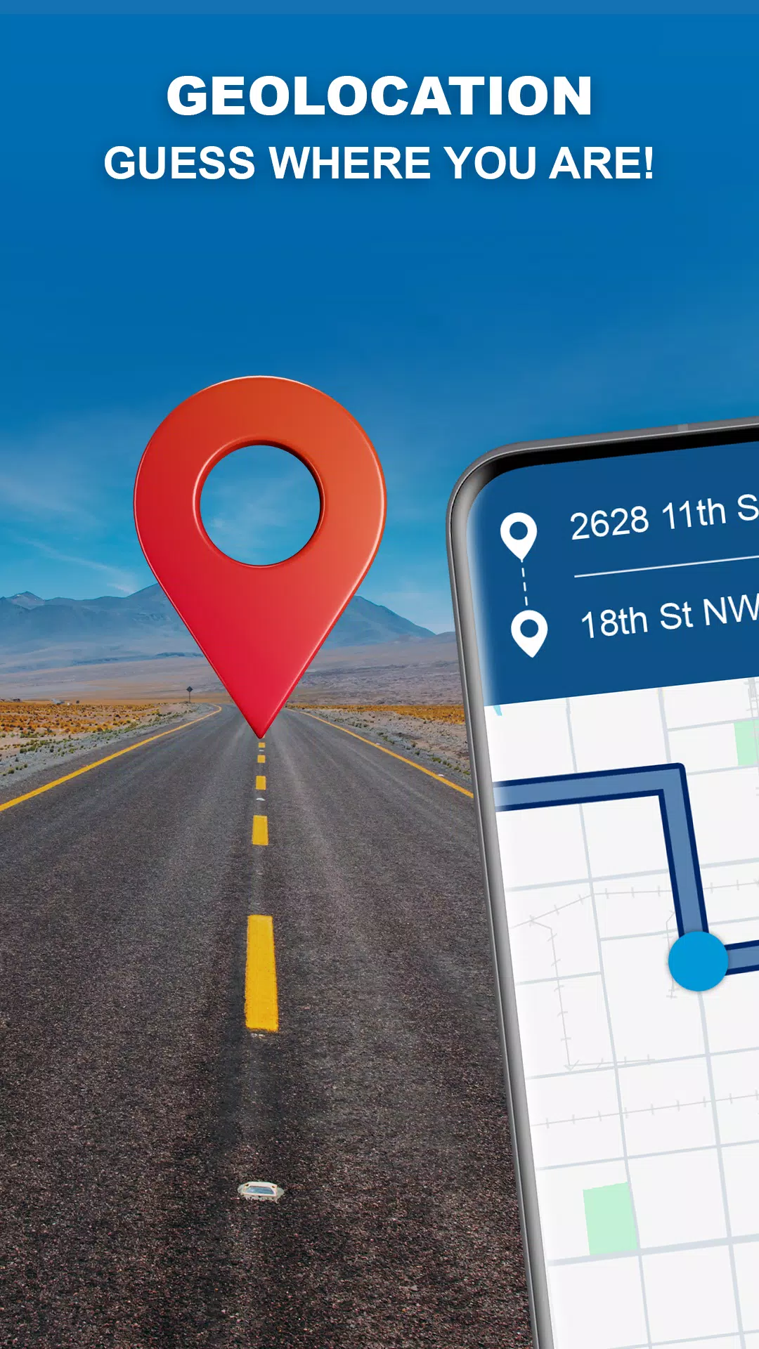 GPS Navigation: Road Map Route Ảnh chụp màn hình 1