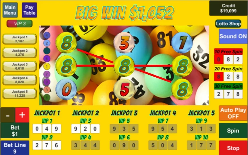 Slots - Lotto Jackpot স্ক্রিনশট 1