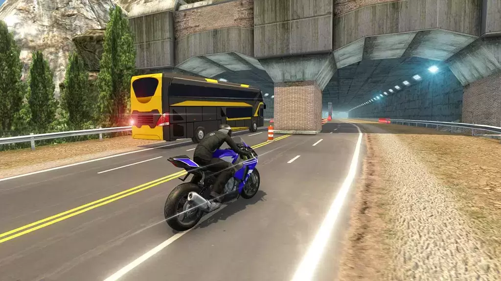 Bike VS Bus Racing Games Screenshot 0