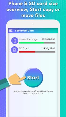 Transfer phone to SD Card – Fi 螢幕截圖 0