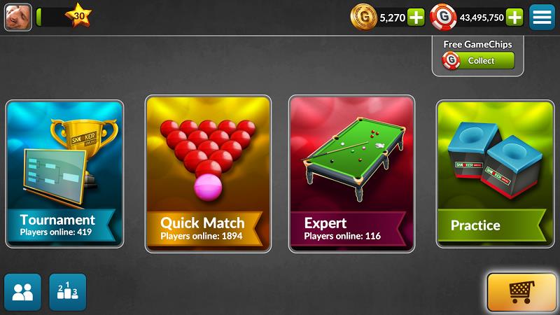 Snooker Live Pro & Six-red स्क्रीनशॉट 1