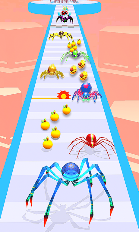 Spider & Insect Evolution Run Schermafbeelding 0