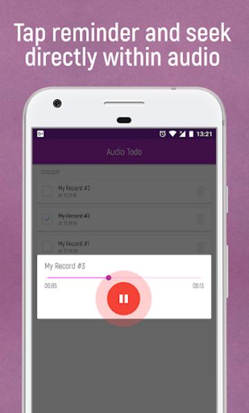 Audio To-Do Screenshot 1