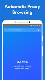 Blue Proxy: proxy browser VPN Captura de pantalla 1