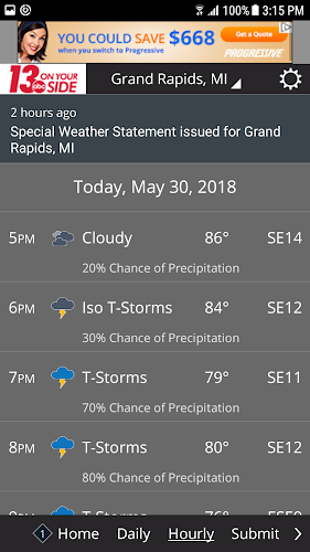 WZZM 13 Weather Zrzut ekranu 2