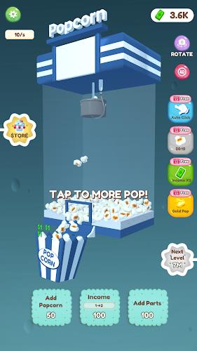 My Popcorn Store: Idle Clicker Screenshot 2