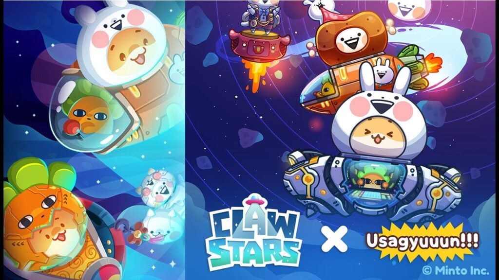 Usagyuuun x Claw Stars sự kiện crossover hôm nay diễn ra