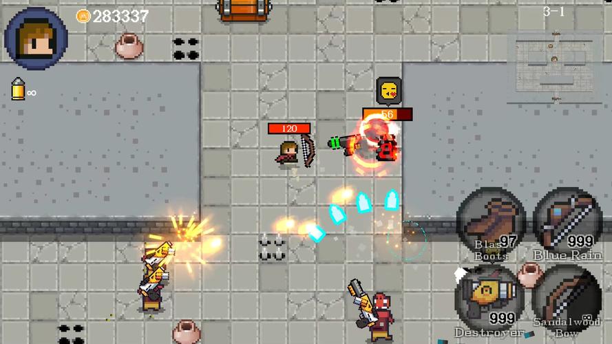 Tiny Warrior - Pixel Gun 螢幕截圖 3