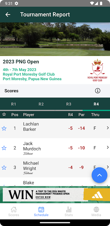 PGA Tour of Australasia ภาพหน้าจอ 3