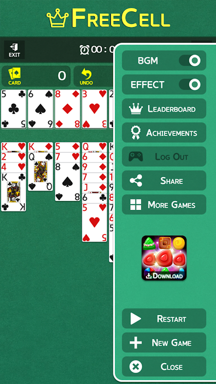 Schermata FreeCell - Classic Card Game 3