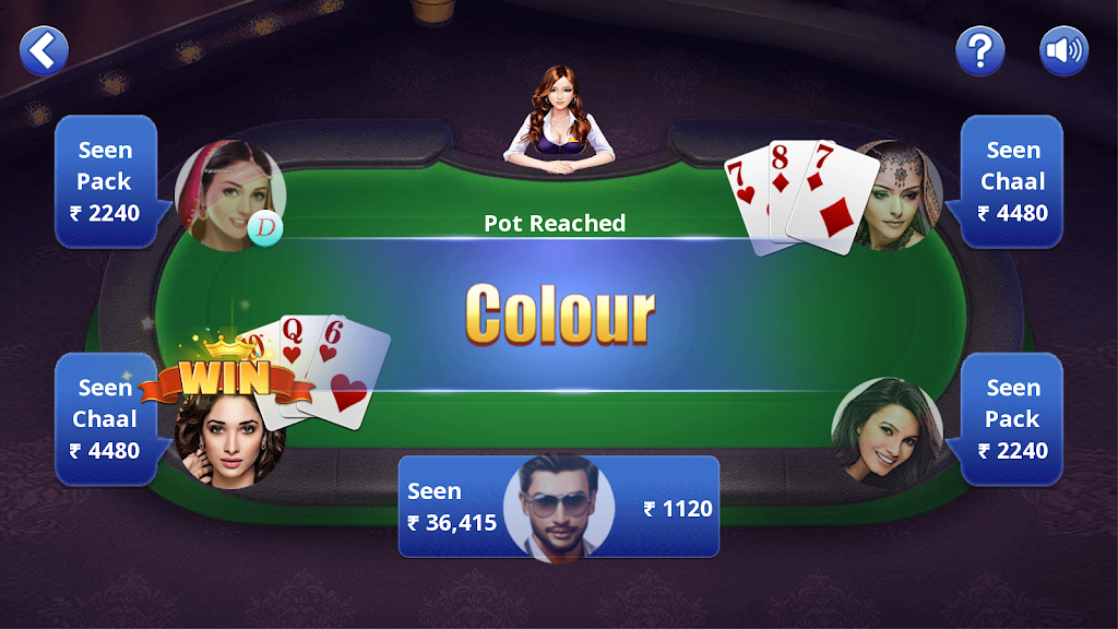 Teen Patti Offline 螢幕截圖 3