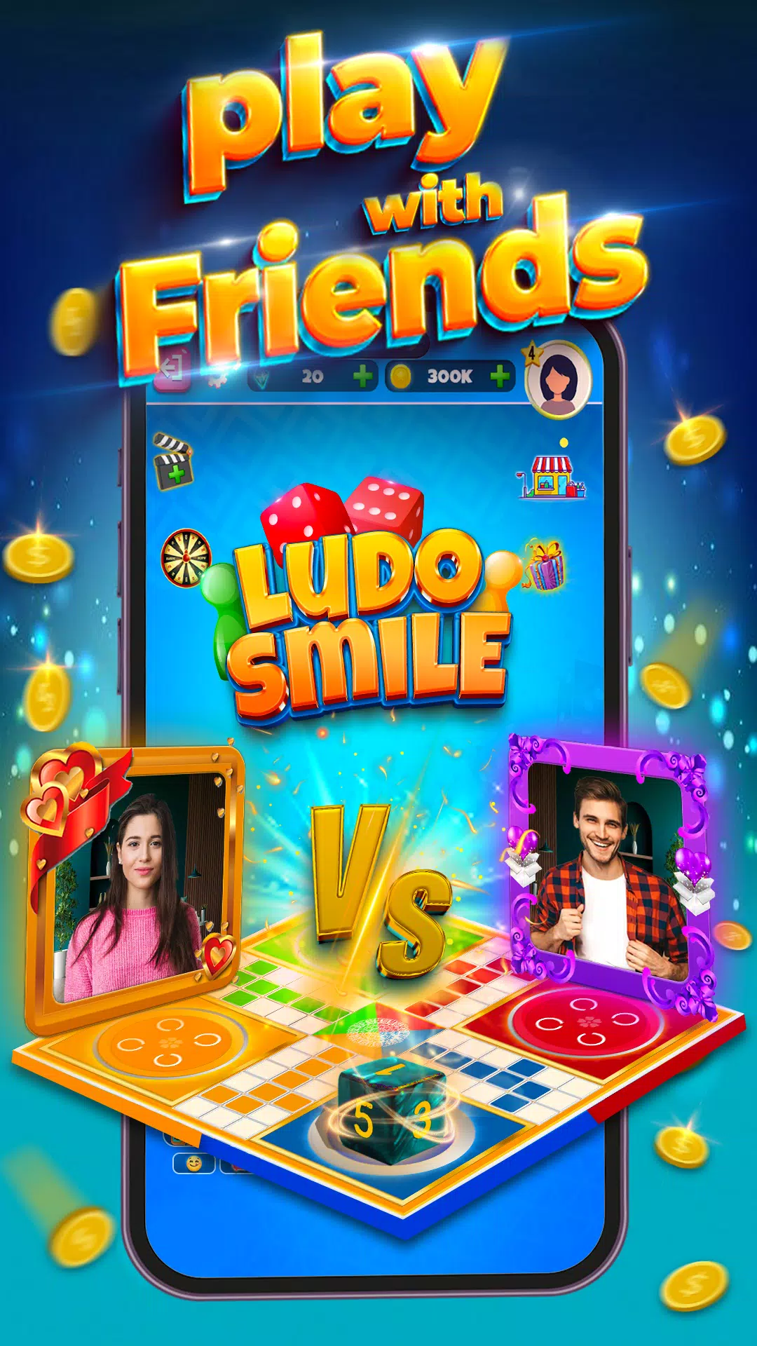 Ludo Online: Dice & Board Game 스크린샷 0
