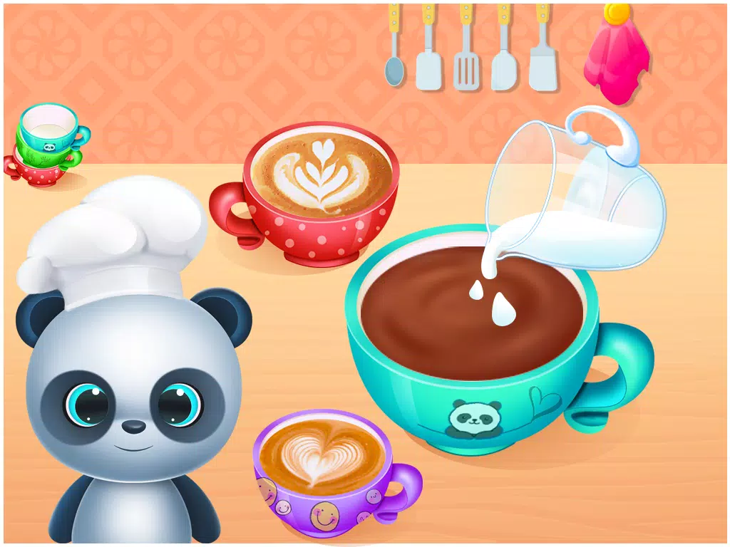 Animal Cafe Cooking Game Captura de pantalla 0