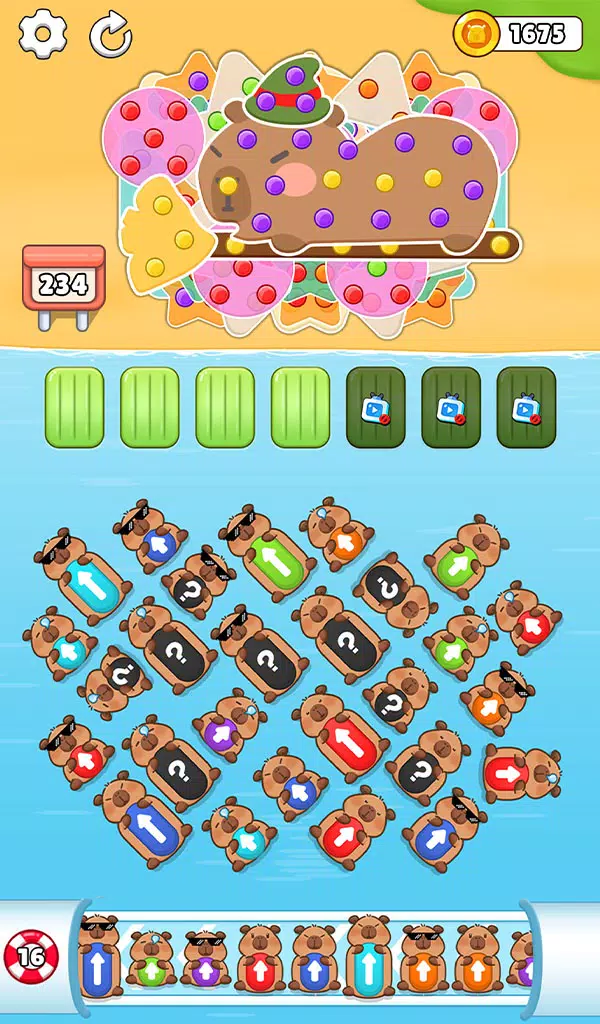 Capybara Mania: Jam Escape ဖန်သားပြင်ဓာတ်ပုံ 1