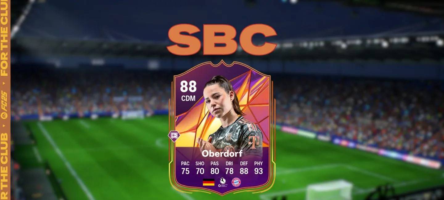 Lena Oberdorf SBC ကို EA FC 25 တွင်မည်သို့ပြုလုပ်ပြီး ၎င်းနှင့်ထိုက်တန်သနည်း။