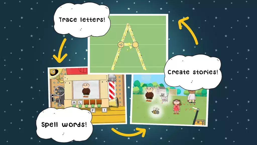 Play ABC, Alfie Atkins Screenshot 1