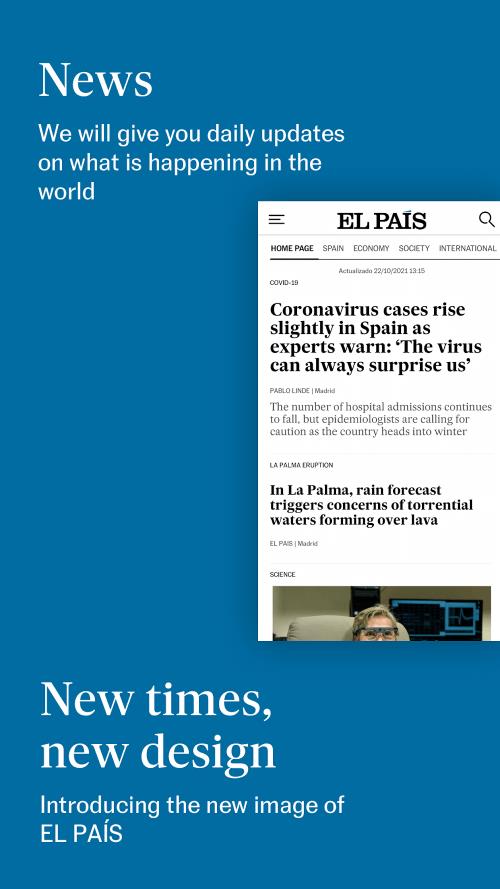 EL PAÍS Zrzut ekranu 0