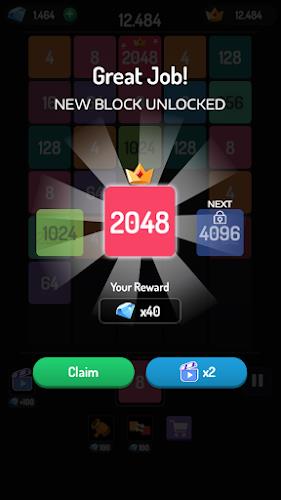 X2 Blocks - 2048 Merge Game 스크린샷 2