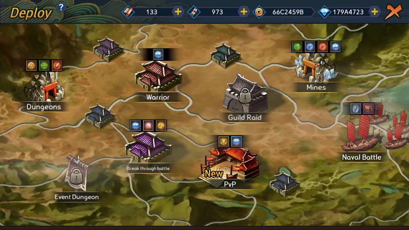 Idle Three Kingdoms : Card RPG Schermafbeelding 3