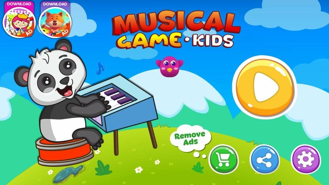 Schermata Musical Game Kids 3