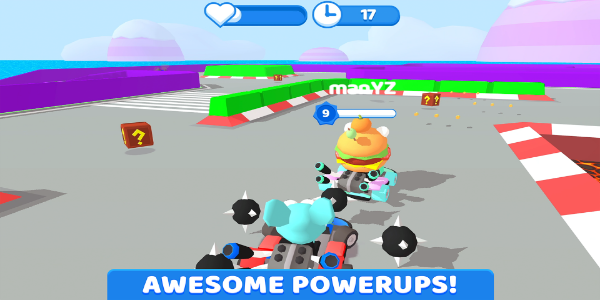 SmashKarts.io 螢幕截圖 1