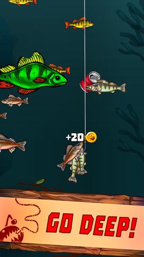 Fishing: Mutant Fish Zone! Captura de tela 1