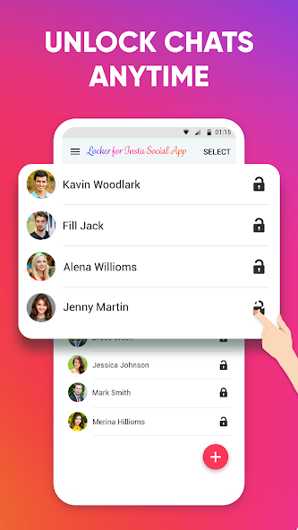 Locker for Insta Social App Mod 스크린샷 3