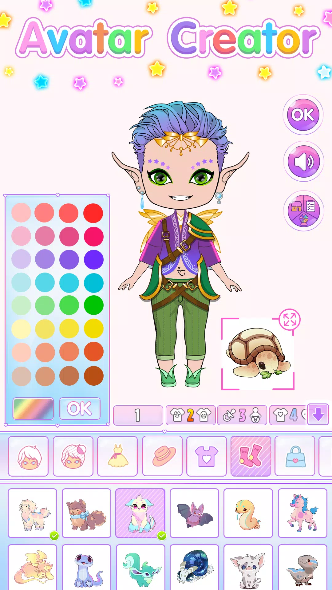 Chibi Doll Dress Up Games Schermafbeelding 3