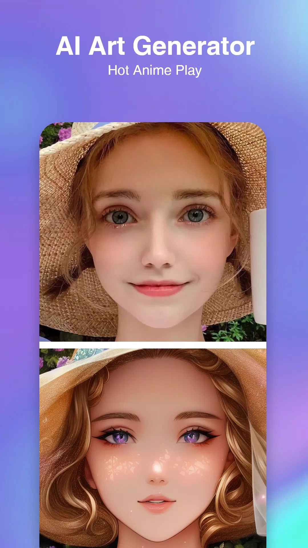 Schermata Anime AI - Photo Maker 0