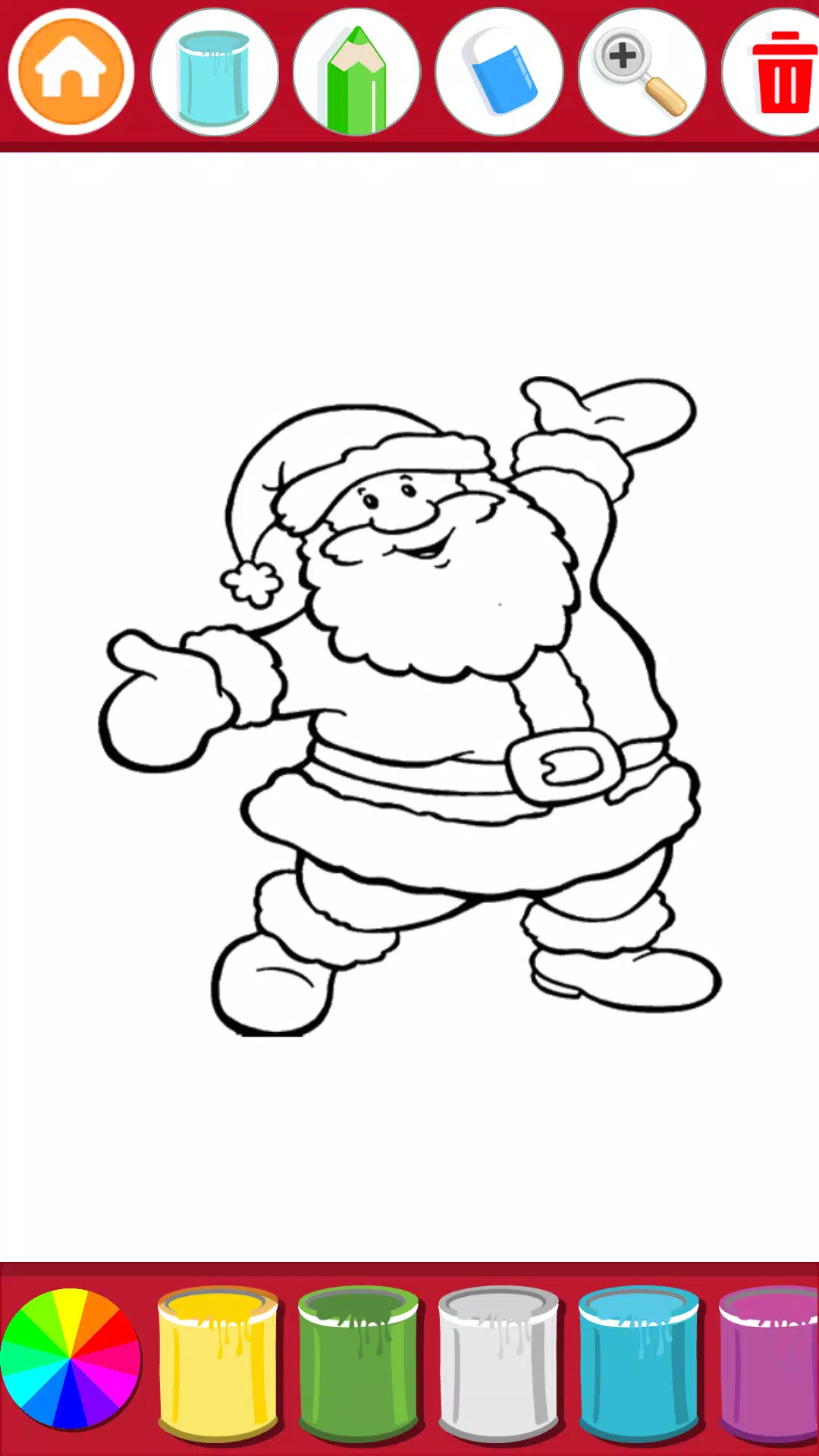 Christmas Coloring Book Captura de pantalla 0