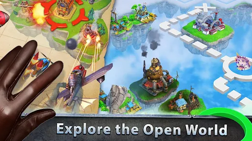 Sky Clash Lords of Clans 3D 스크린샷 0