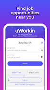 uWorkin Jobs Captura de tela 2