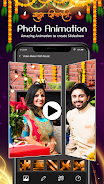 Diwali Video Maker 2023 Tangkapan skrin 3