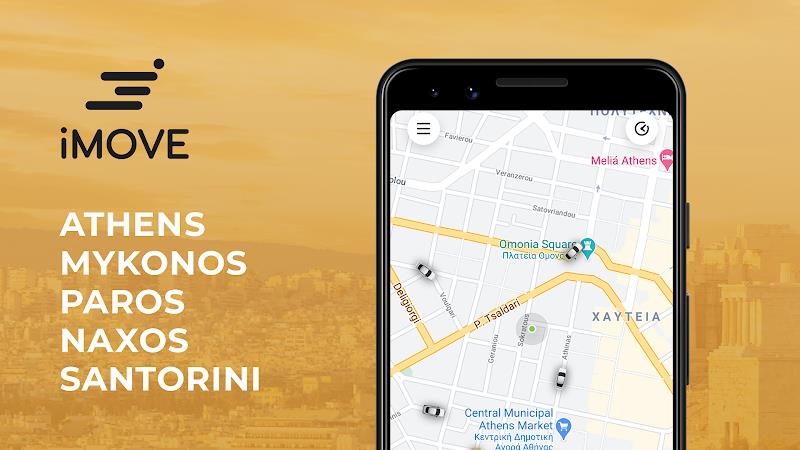 iMove Ride App in Greece Ảnh chụp màn hình 0