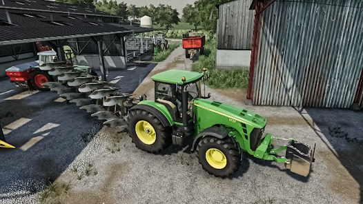 US Farming Tractor 3D Games Captura de tela 2