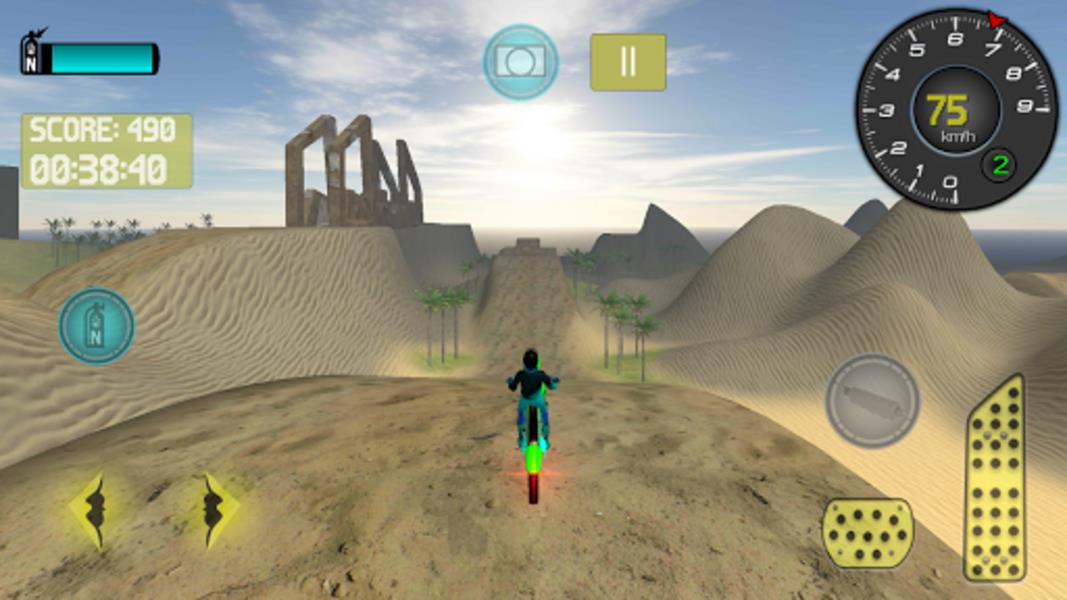 Motocross Desert Simulator स्क्रीनशॉट 2