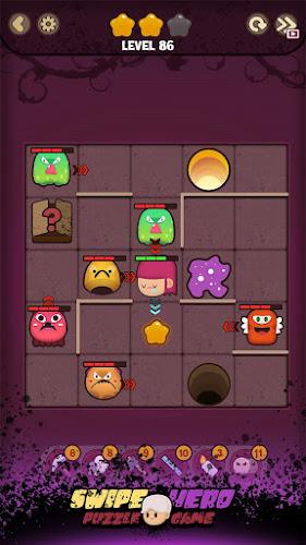 Swipe hero：puzzle game 螢幕截圖 3