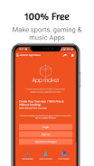 Android App Maker - No Coding स्क्रीनशॉट 1