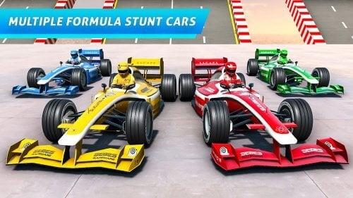 Formula Car Racing Stunts Ramp 螢幕截圖 3