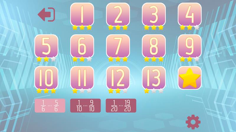 Dividing Fractions Math Game ภาพหน้าจอ 2