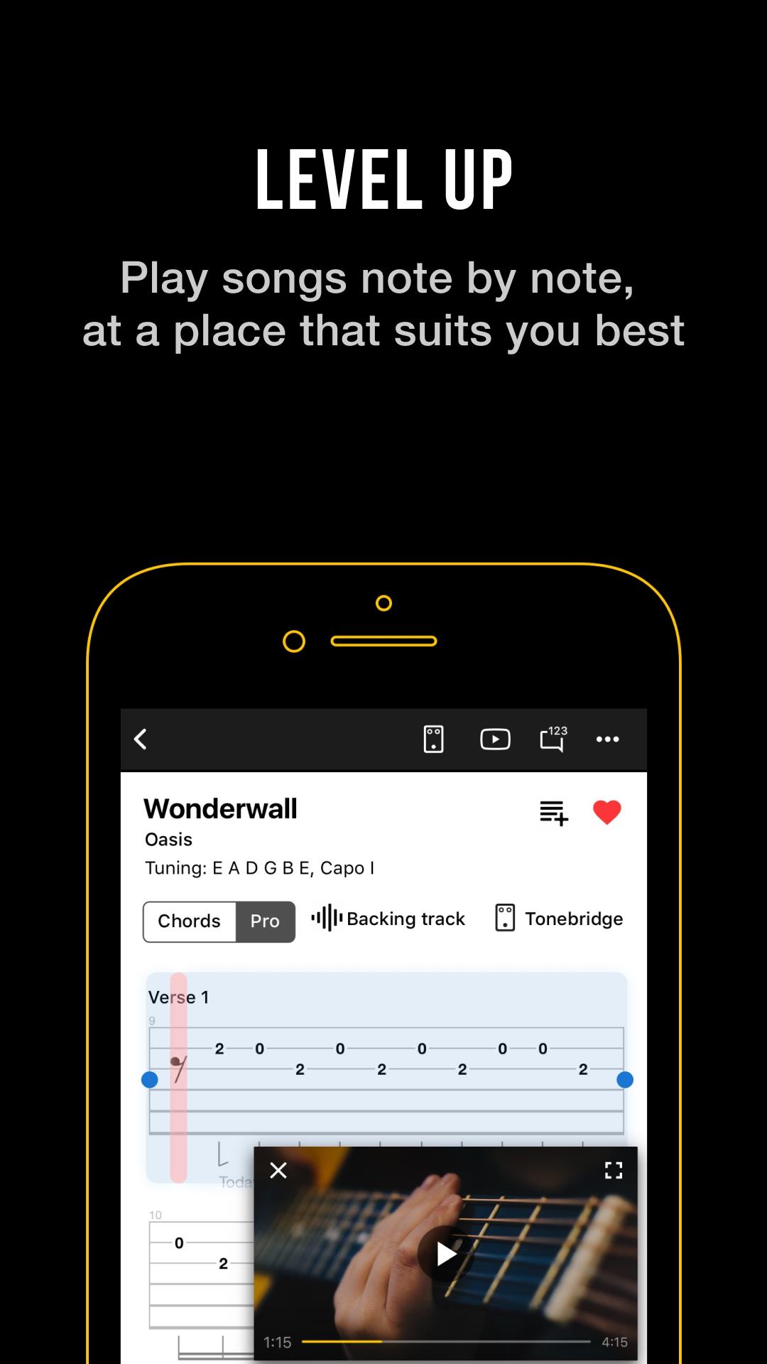 Schermata Ultimate Guitar: Chords & Tabs 2