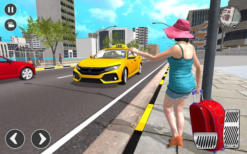 Open World Taxi Sim 2023 Ảnh chụp màn hình 1