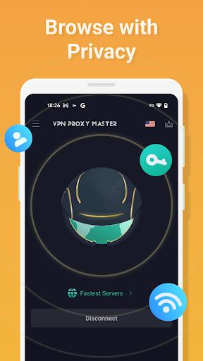 VPN Proxy Master - free unblock & security VPN ภาพหน้าจอ 2