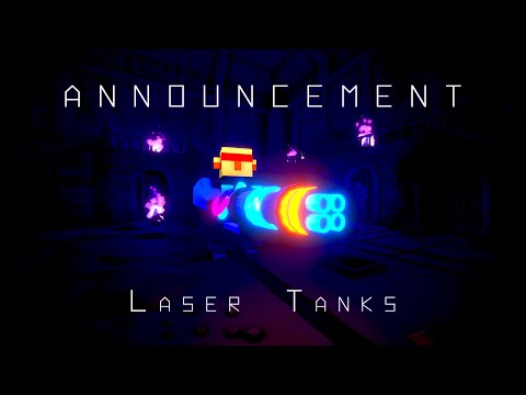 Captura de pantalla de juego de tanques láser