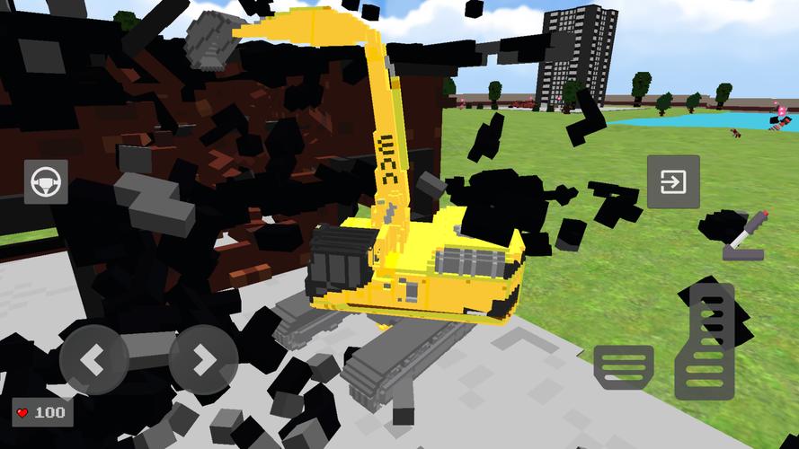 Nextbots in Playground: Pixel Ảnh chụp màn hình 0