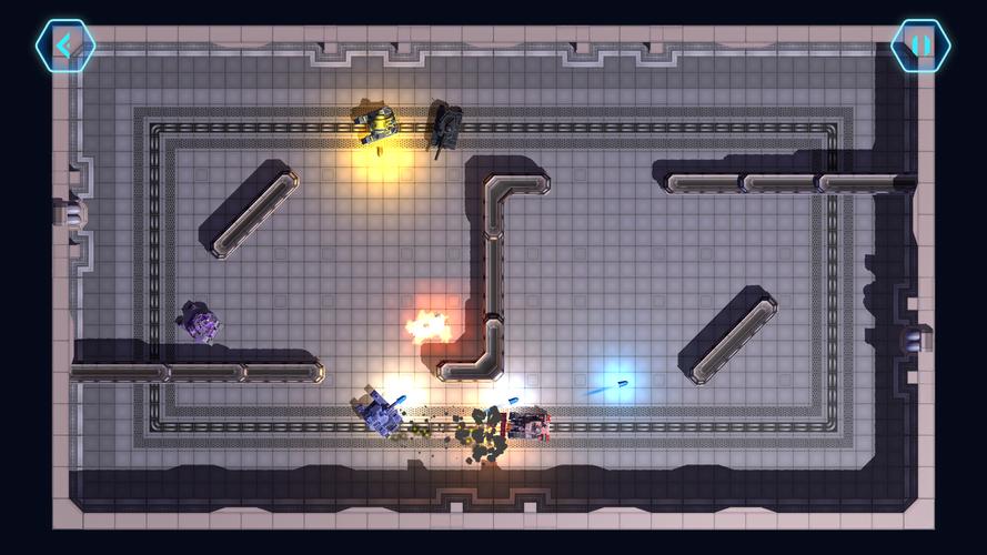 TANKS: Sci-Fi Battle Captura de tela 1