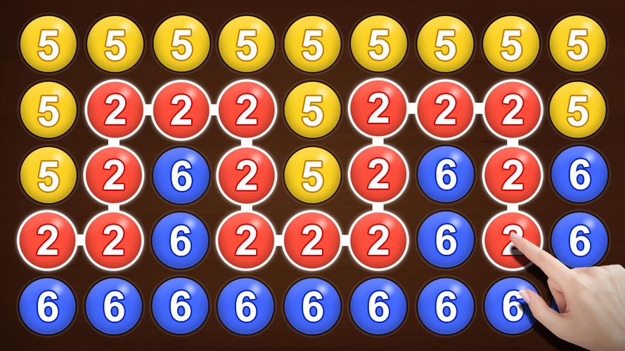 Merge bubble - Number game ภาพหน้าจอ 1