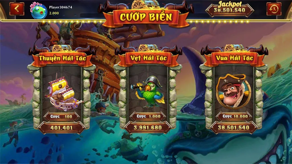 Bắn Cá Rồng - Bắn Cá Slot Zrzut ekranu 2